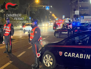 Fermo - Ubriachi alla guida, tre persone denunciate dai carabinieri